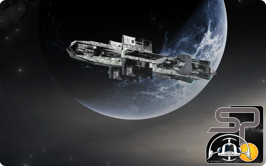 Vue de l'exploration spatiale des planètes lointaines