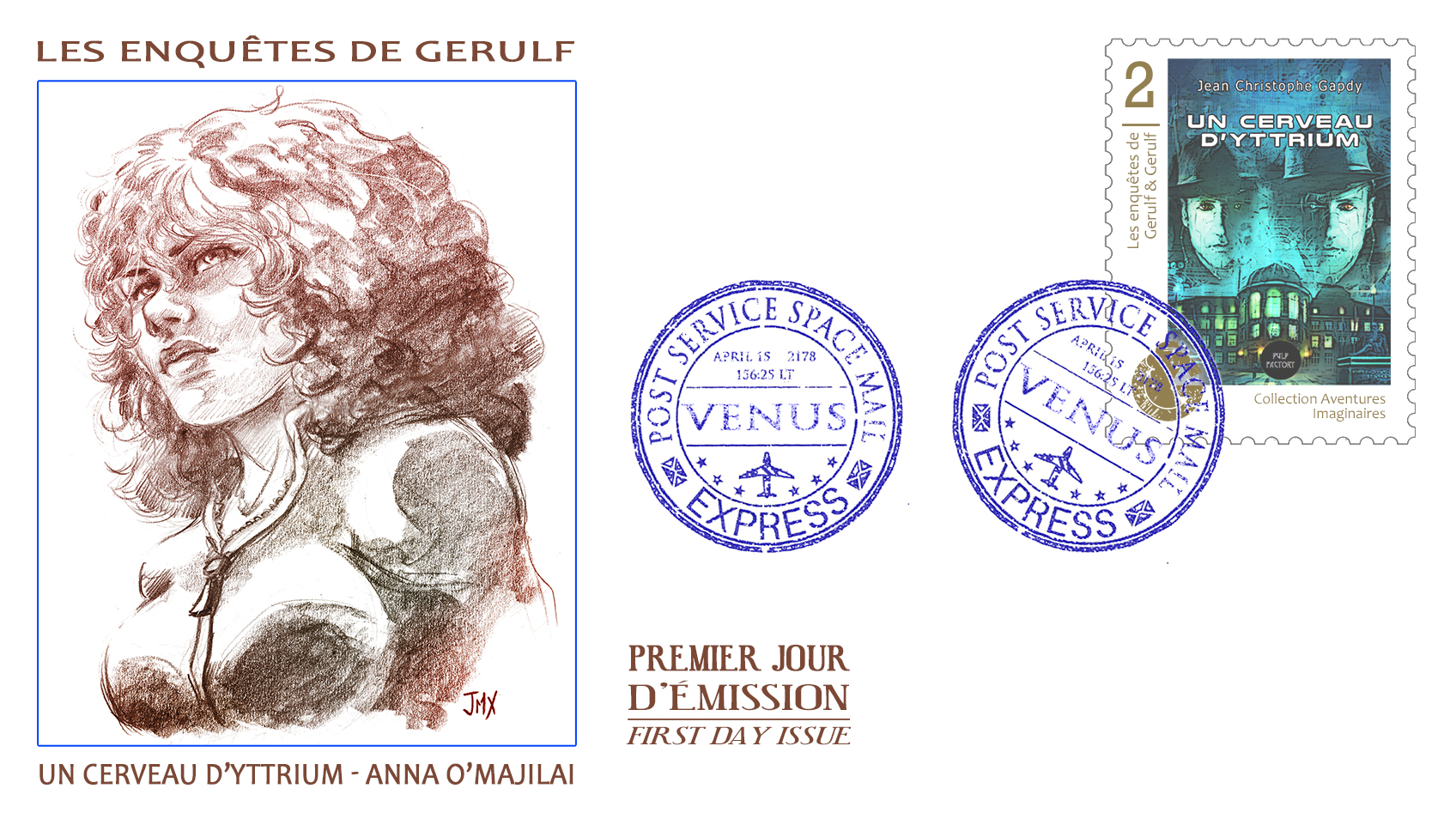 Enveloppe 1er jour Cerveau Enveloppe 1er jour Cerveau